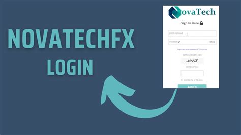 novatechfx login my account Sign In